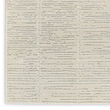 nourison ivory hues ivh02 ivory grey rug