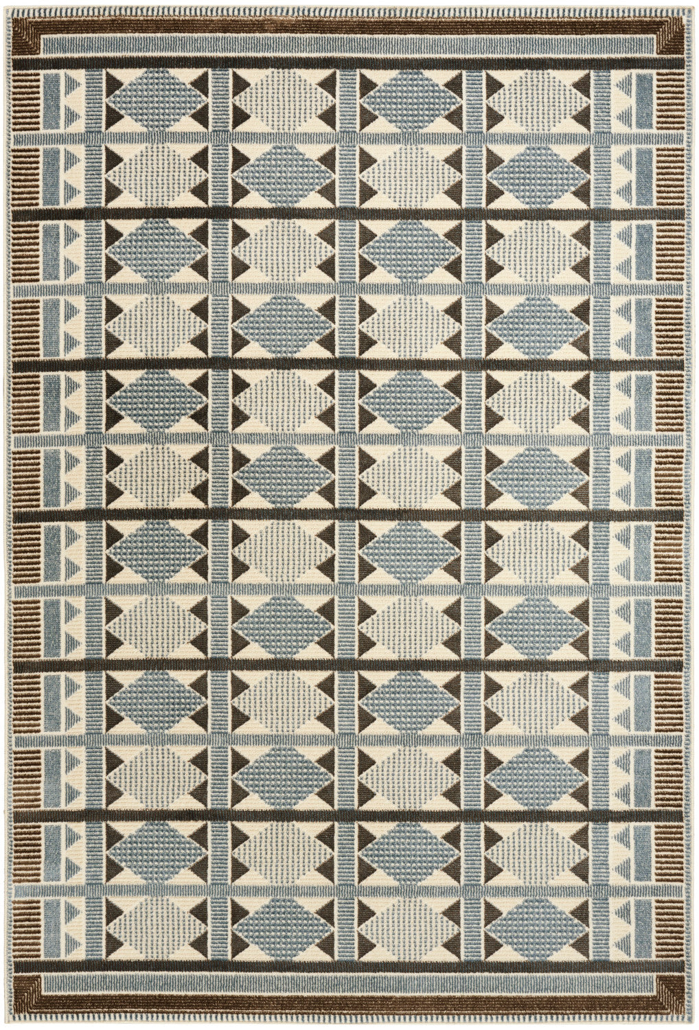 nourison nordic nrc06 blue rug