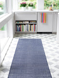 dash albert herringbone da285 indigo rug