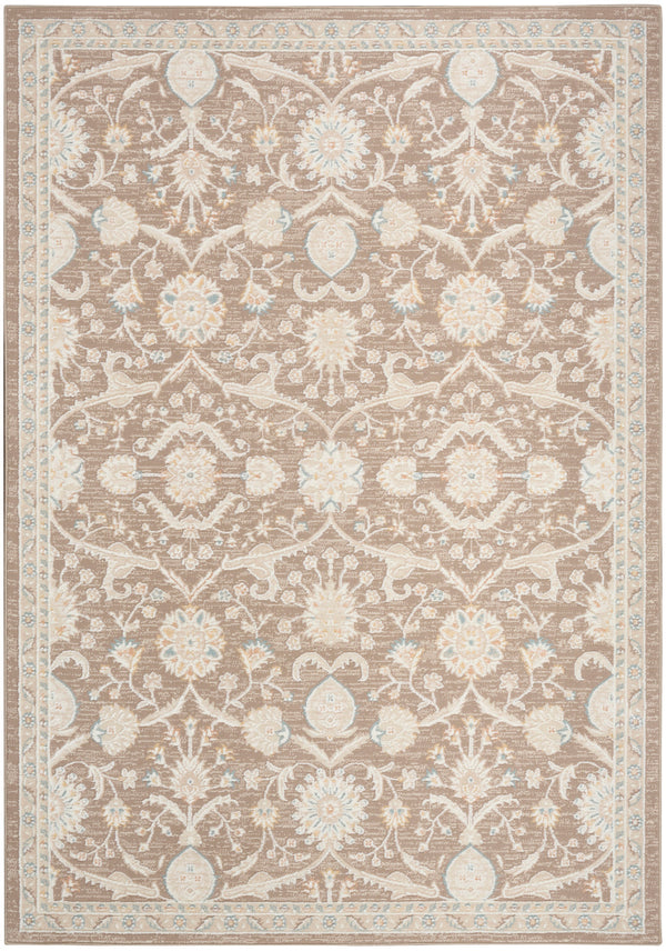 nourison isla isl01 mocha rug