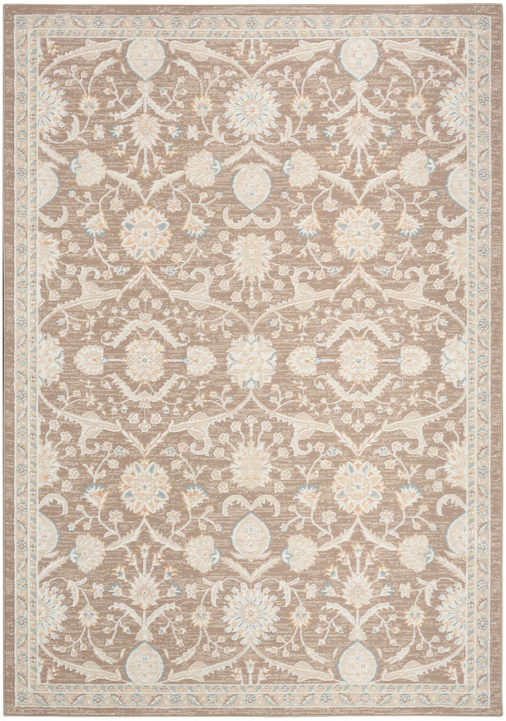 nourison isla isl01 mocha rug
