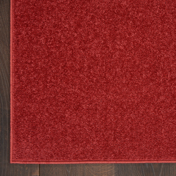nourison nourison essentials nre01 brick red rug