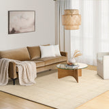 nourison pure framework fra01 sand rug