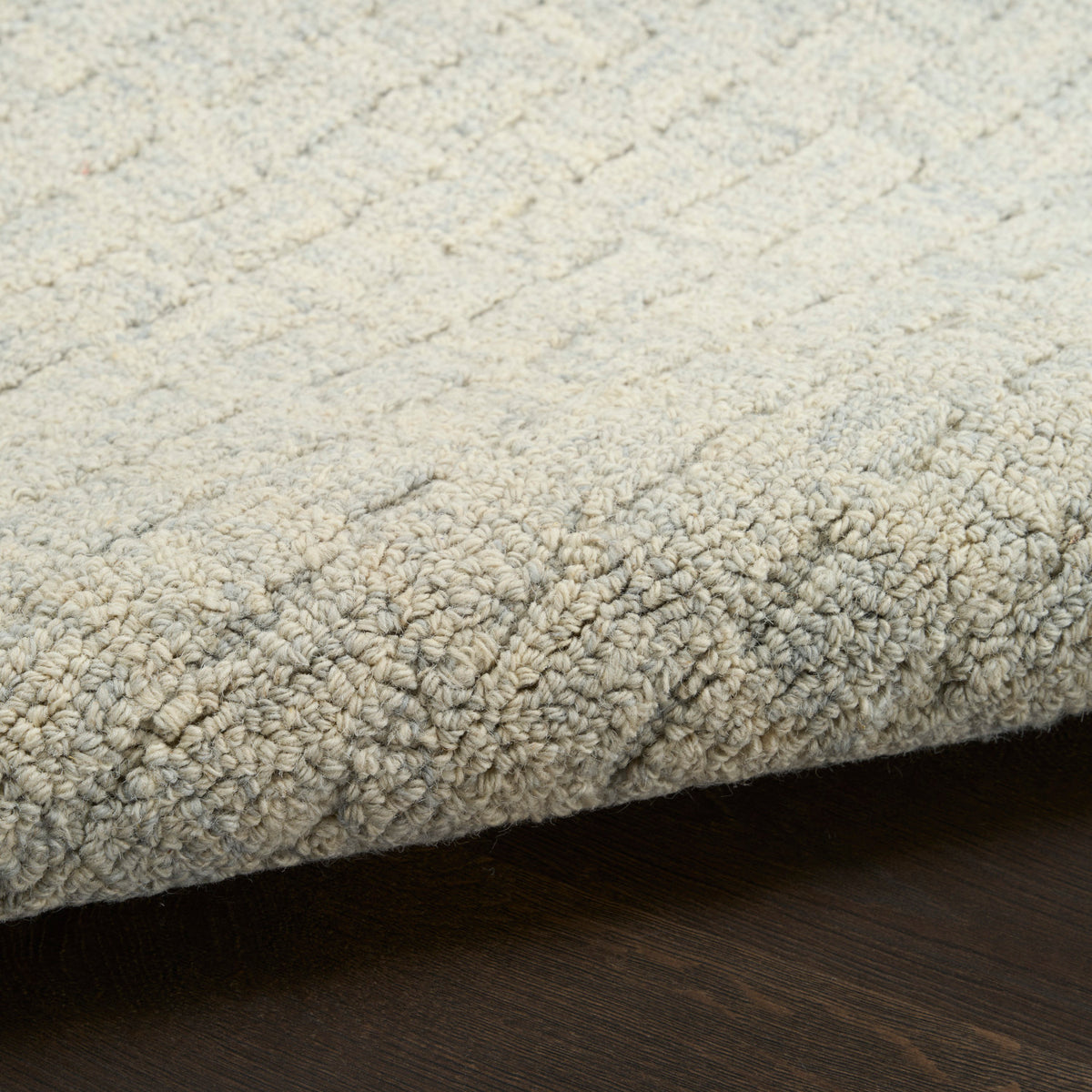 nourison pure grids pgr01 light blue rug
