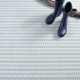dash albert lowell da2323 blue machine washable polyester rug