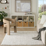 nourison modern shag mmd06 grey ivory rug