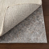 dash albert rug pads 200afpd01a grey machine made recycled synthetic fibers pad