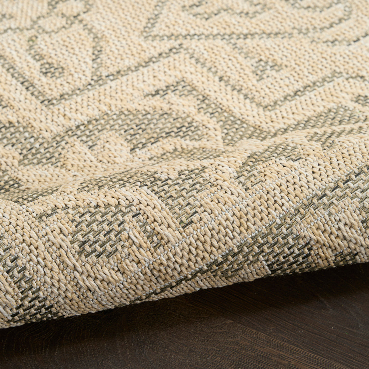 nourison tulum tlm05 taupe olive rug