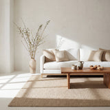 dash albert bridges da2506 khaki woven flatwoven cotton rug