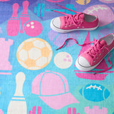 nourison imagination ima07 purple rug