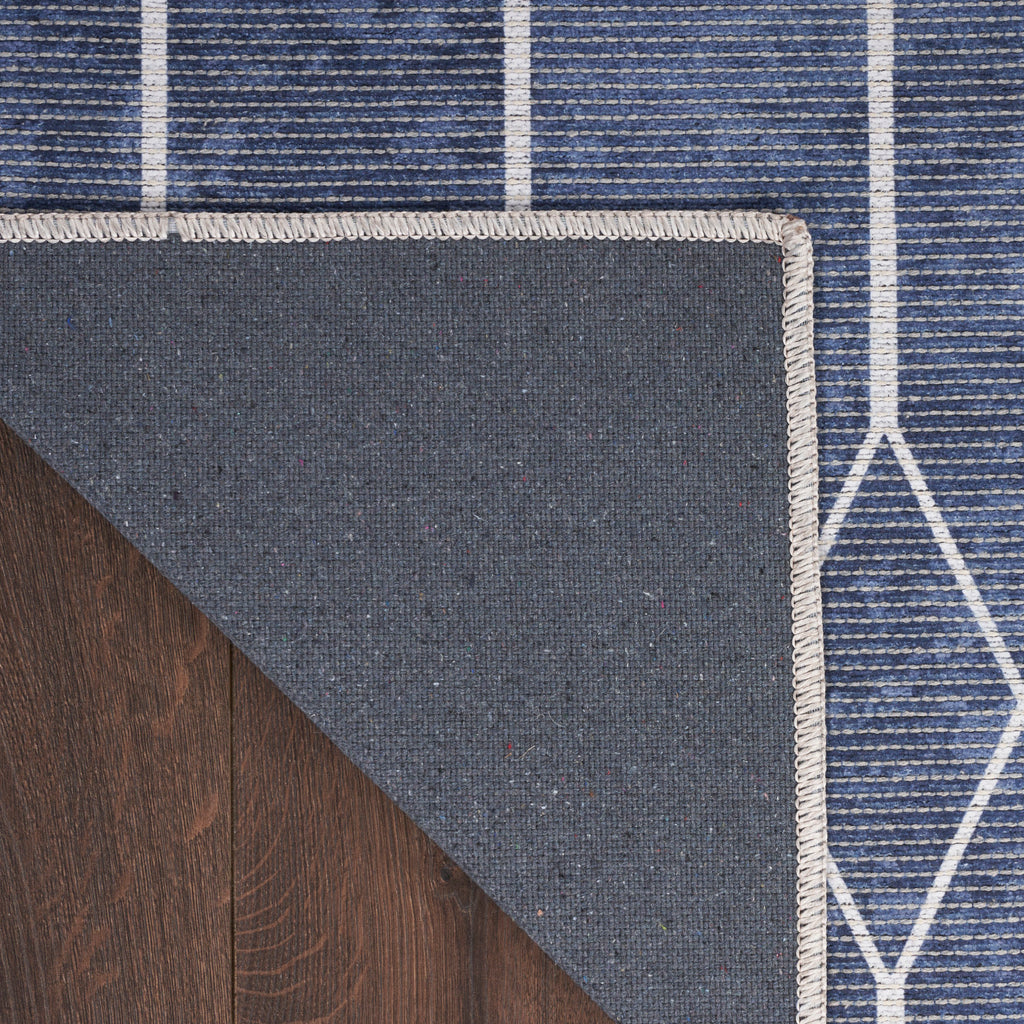 nourison new concept washables sr107 navy rug