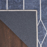nourison new concept washables sr107 navy rug