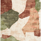nourison nordic nrc18 beige multi rug