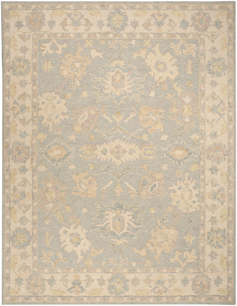 nourison maison mso03 blue ivory rug