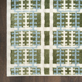 nourison nordic nrc08 blue green rug