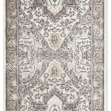 nourison quarry qua18 ivory grey taupe rug