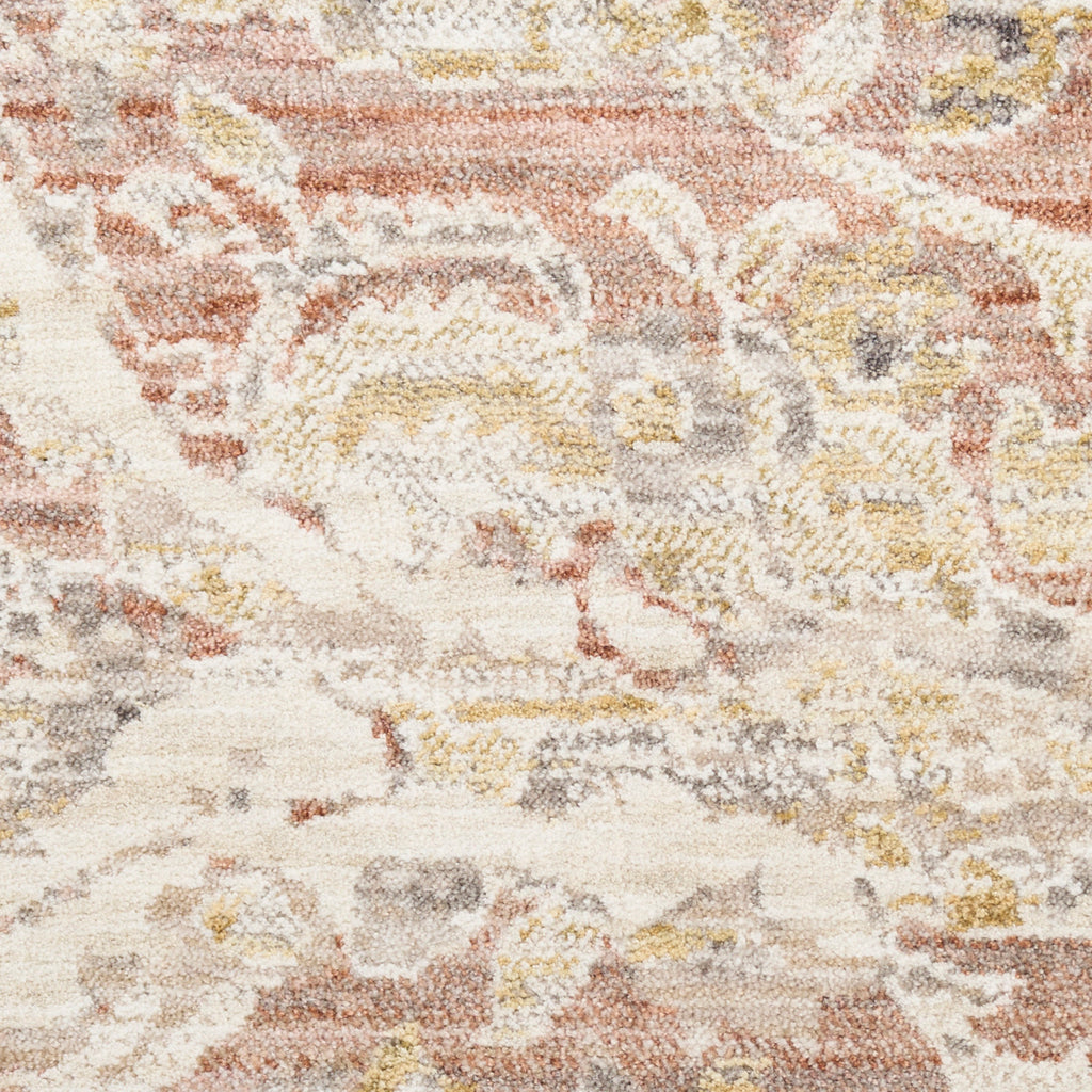 nourison antique fusion anf03 brick rug