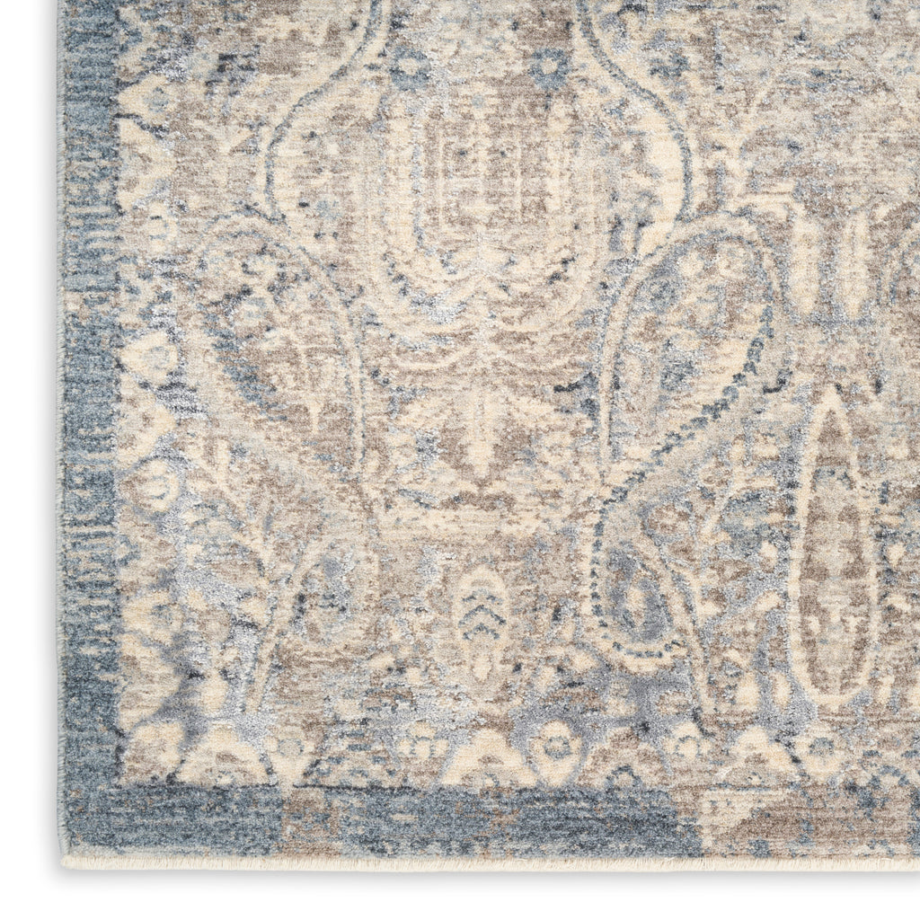 nourison sultana sll03 grey blue rug