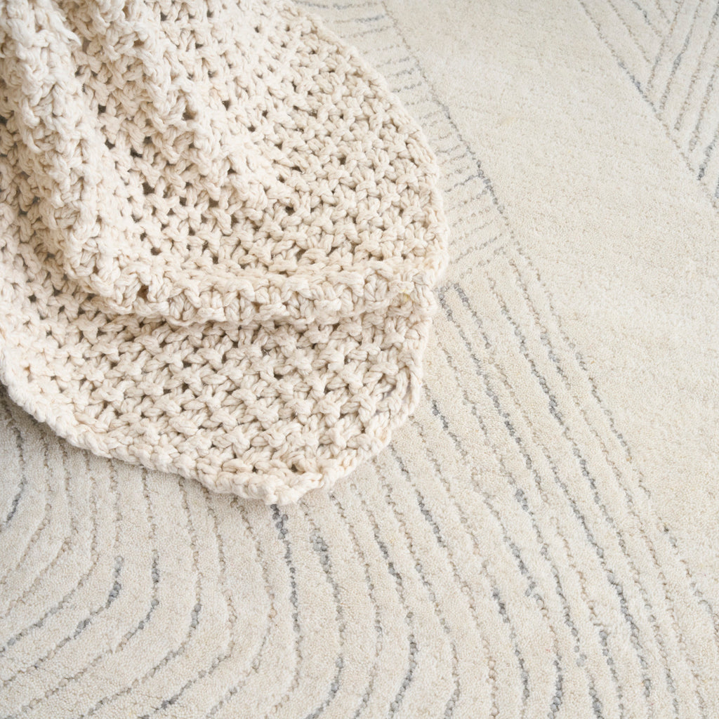 nourison pure patterns prn01 ivory grey rug