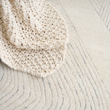 nourison pure patterns prn01 ivory grey rug