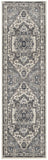 nourison quarry qua18 ivory navy rug