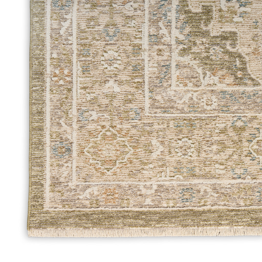 nourison retreat ret02 green rug