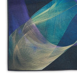 nourison nourison washables nwb16 blue multicolor rug