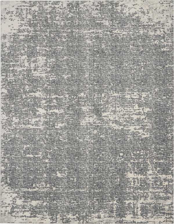 nourison ck970 vapor ck971 ivory black rug