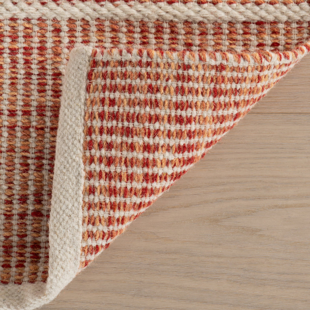 dash albert malta da2432 pink woven flatwoven wool rug