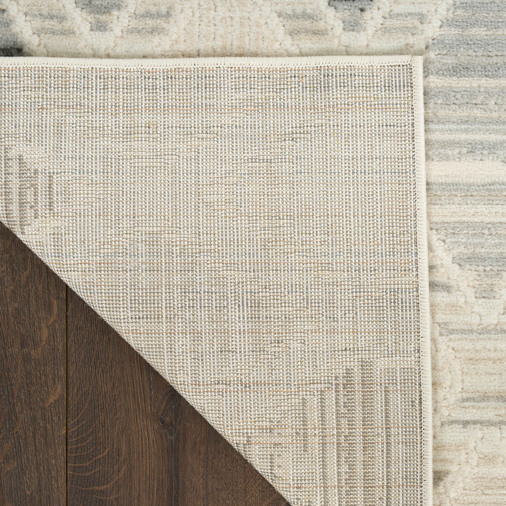 nourison serenity home srh08 beige grey rug