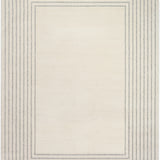 nourison ivory hues ivh03 ivory grey rug