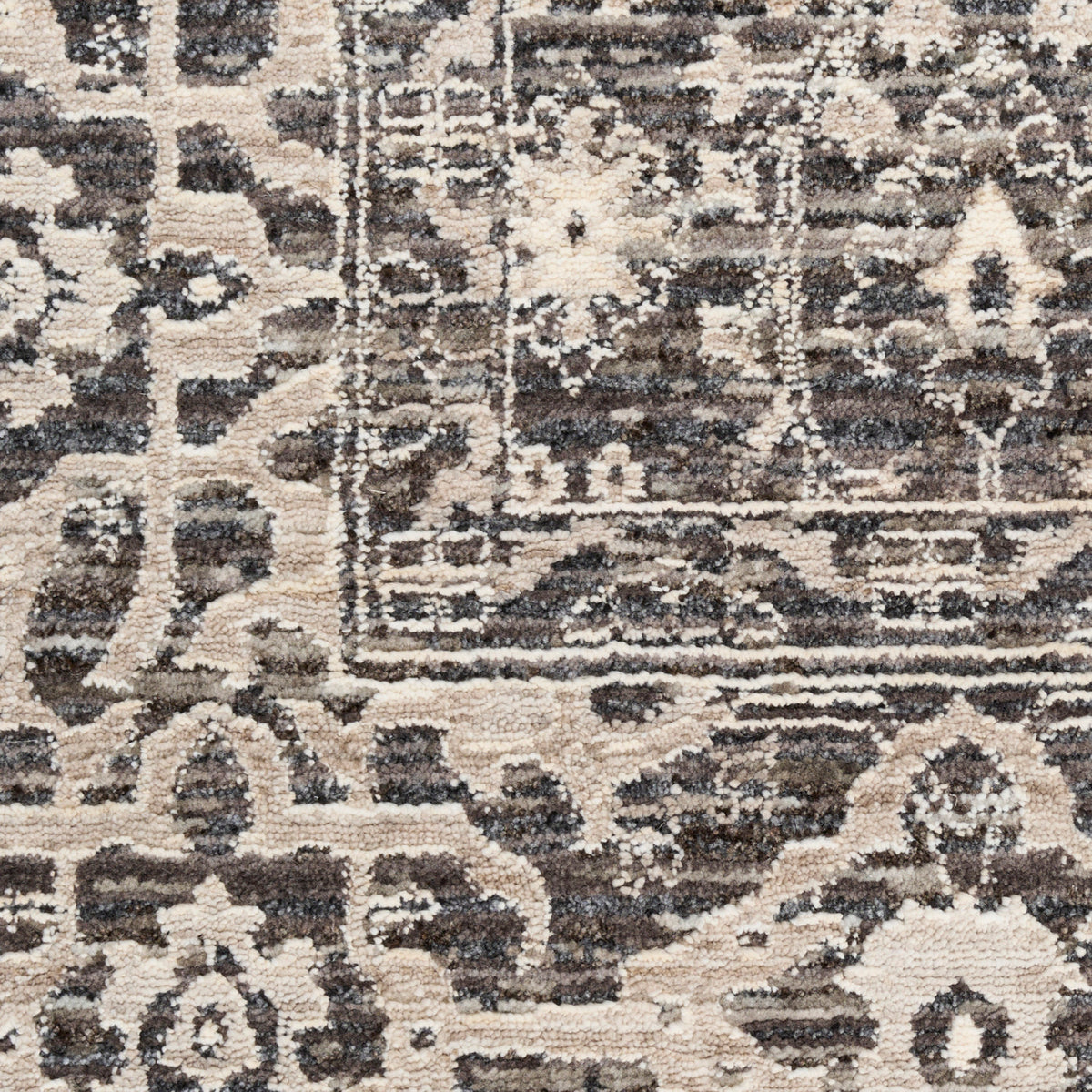 nourison shadows shw04 charcoal ivory rug