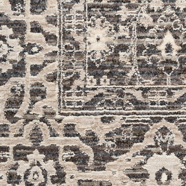 nourison shadows shw04 charcoal ivory rug