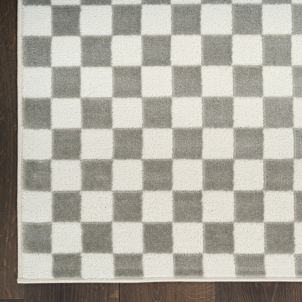 nourison serenity home srh09 ivory grey rug