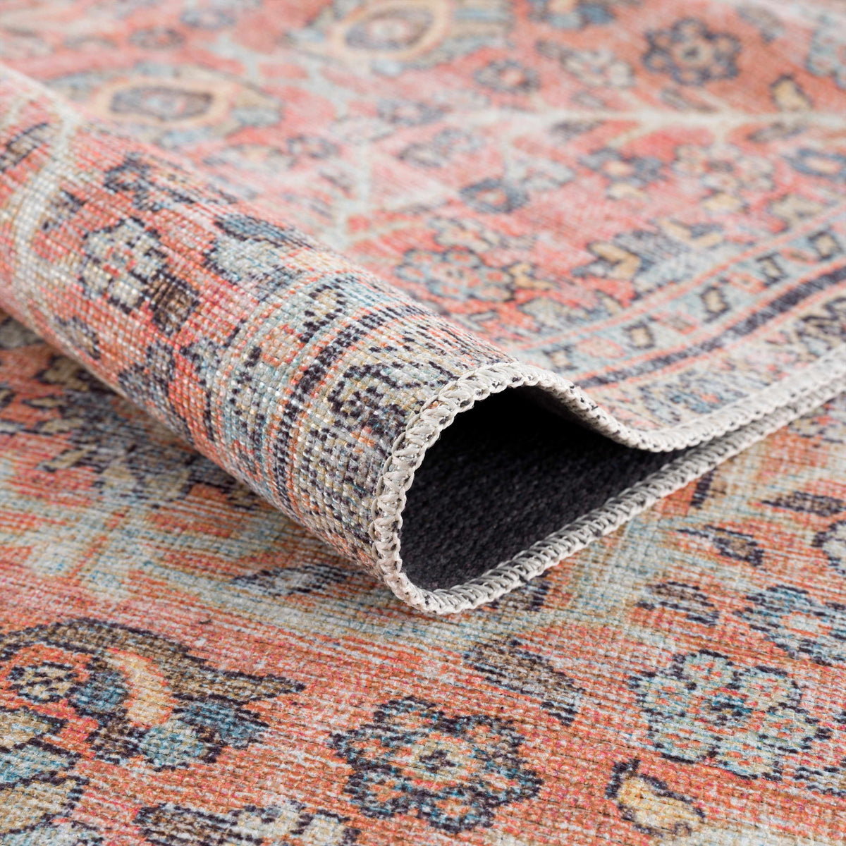 Hauteloom Urpi HGEBURPI8A1 Peach Machine Made Rug