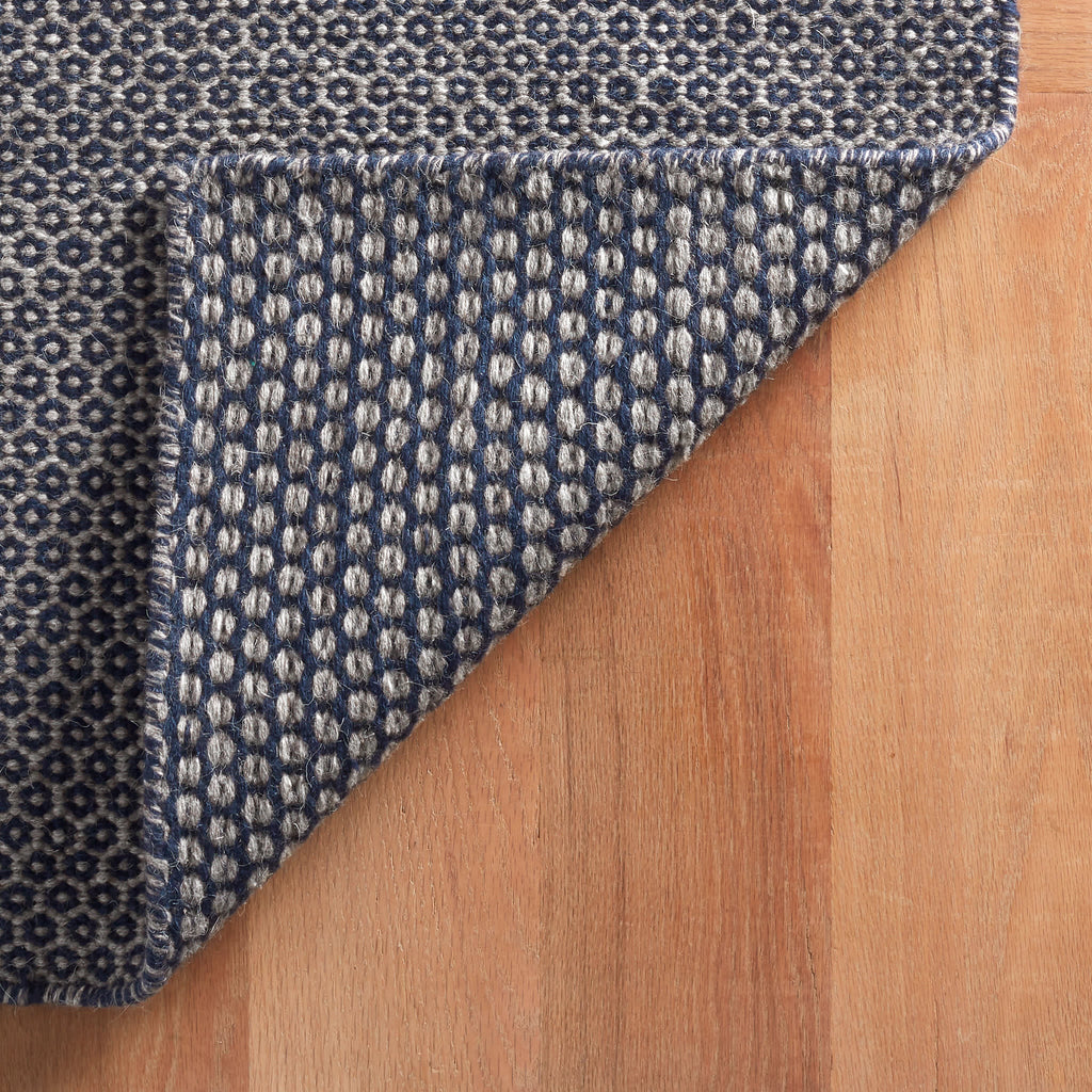 dash albert honeycomb da788 indigo rug