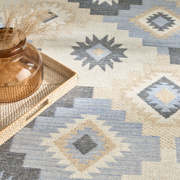 nourison copenhagen cpn01 ivory navy rug