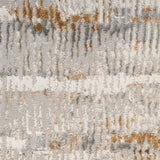 nourison ck073 compass cmp01 ivory rust rug