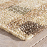dash albert mosaic da1904 blue woven flatwoven jute sisal rug