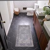 nourison new concept washables sr104 grey rug
