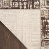 nourison dekor dek11 brown rug