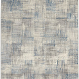 nourison solace sla03 ivory grey blue rug