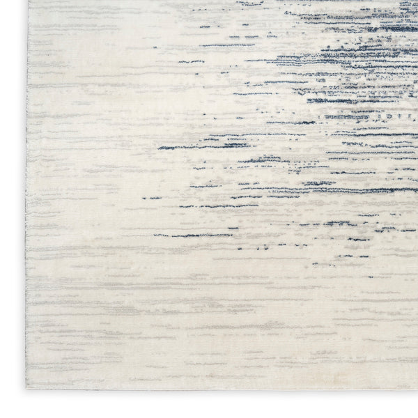 nourison grand street grn04 ivory blue rug