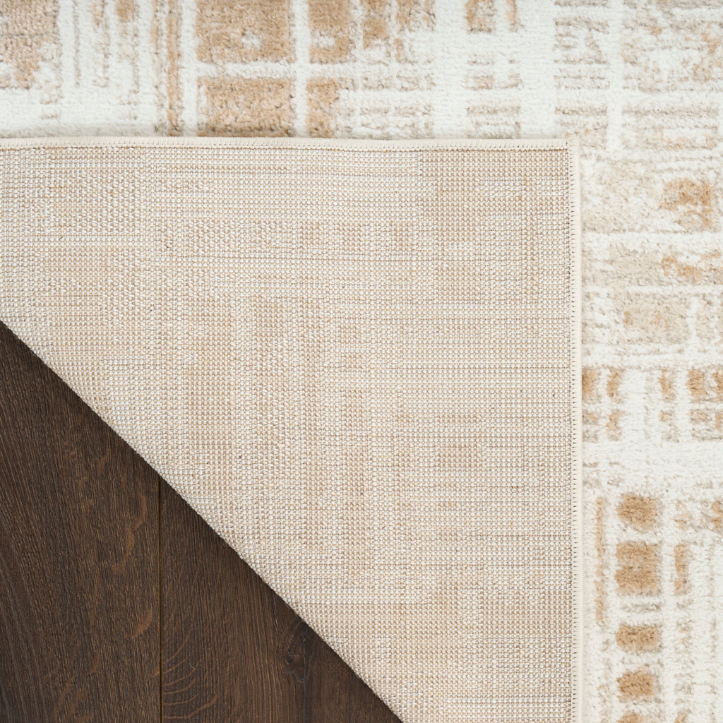 nourison dekor dek11 ivory taupe rug