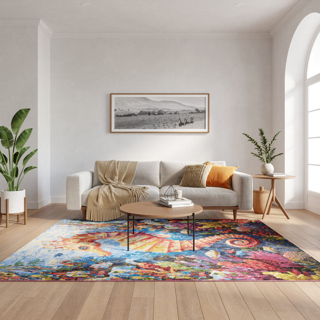 nourison color splash csp02 multicolor rug
