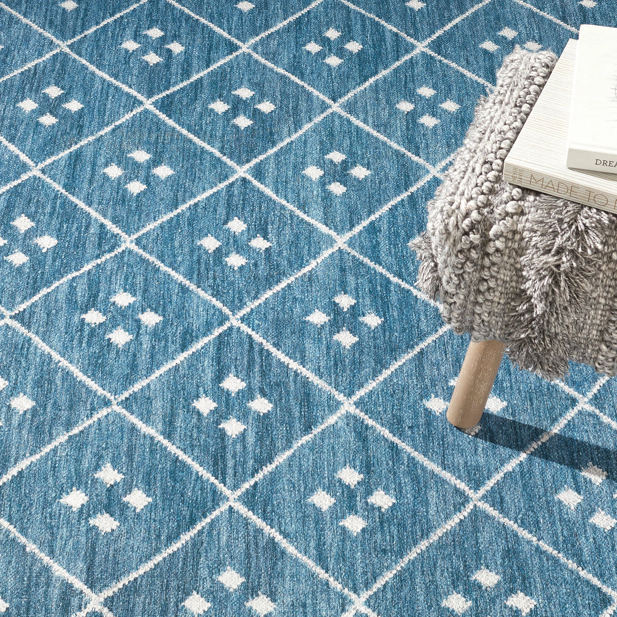 dash albert kota da2042 indigo rug