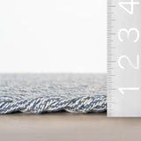 dash albert bridges da2509 navy woven flatwoven cotton rug
