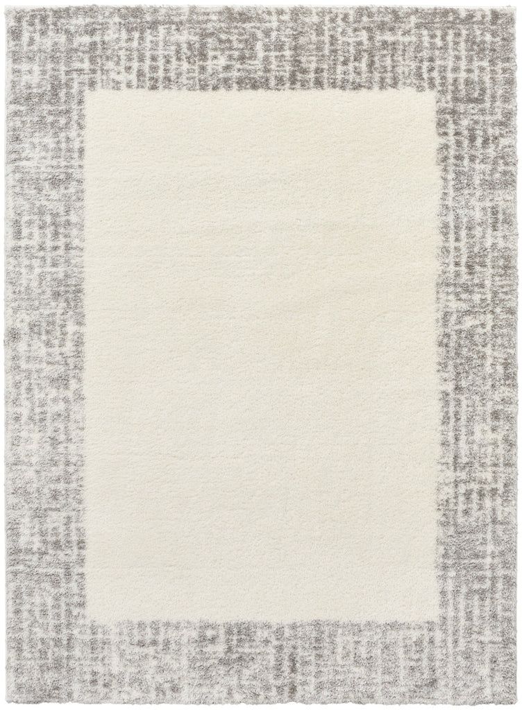nourison pacific shag pcs02 ivory grey rug
