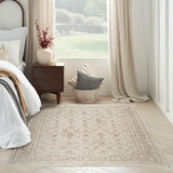 nourison shadows shw05 ivory grey rug
