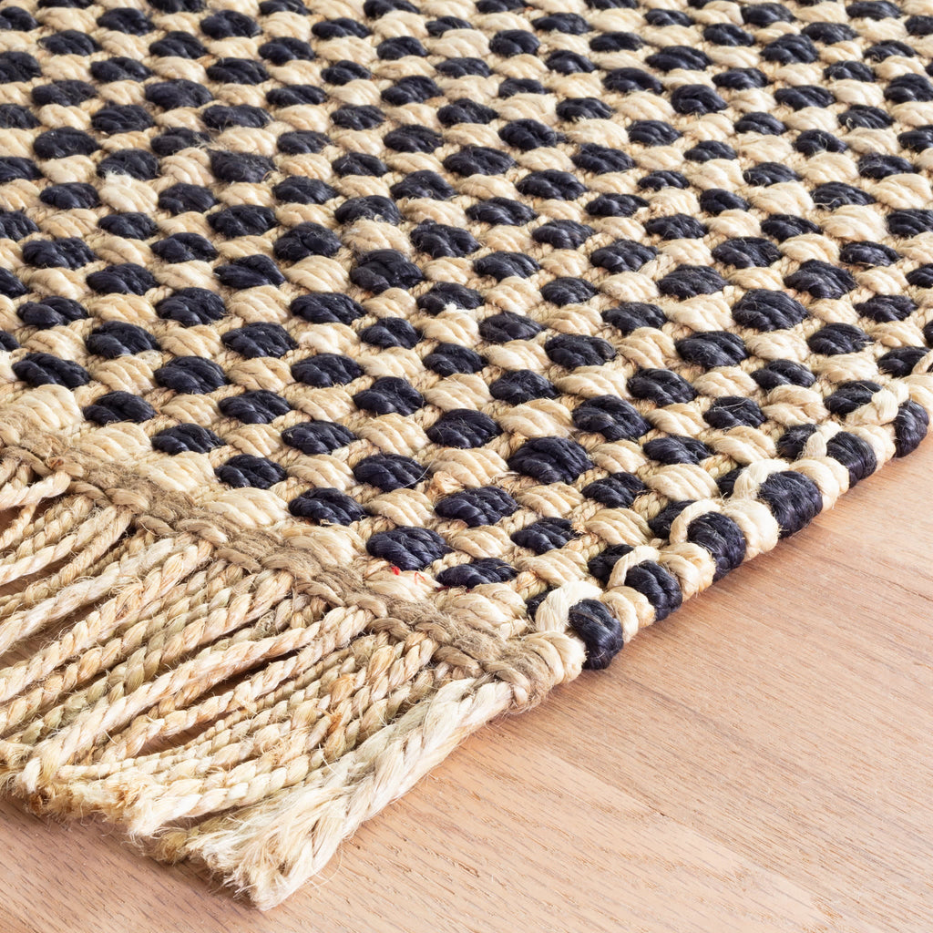 dash albert kuba da978 black rug